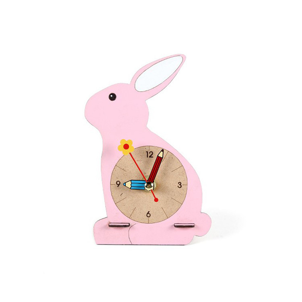 [만들기] 탁상시계 만들기 - 토끼